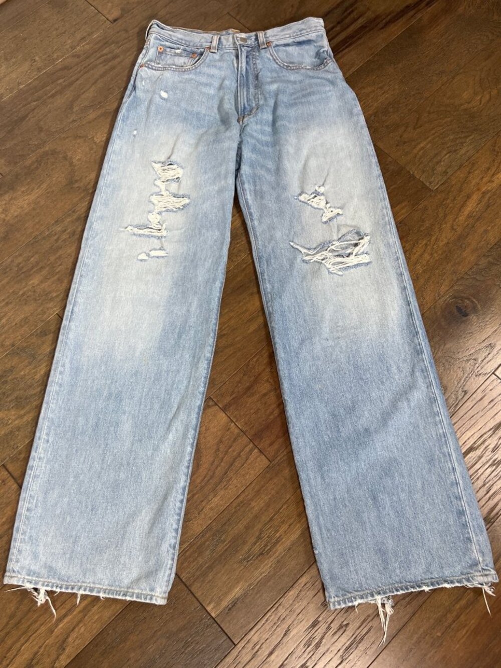 DENIMIST Teri Wide Leg jeans in Maire Blue Sz 26 EUC